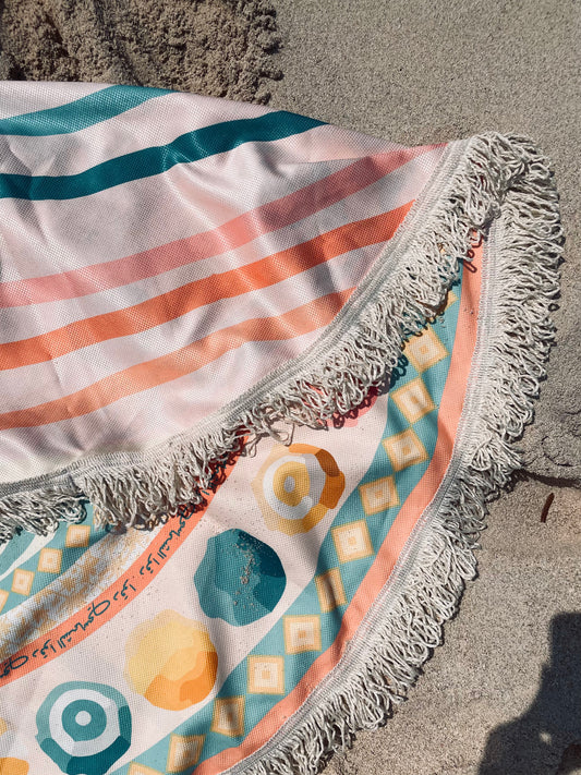 دقوا الشماسي Reversible Beach Mat⁩⁩