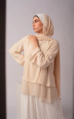 Layer up Blouse - Beige