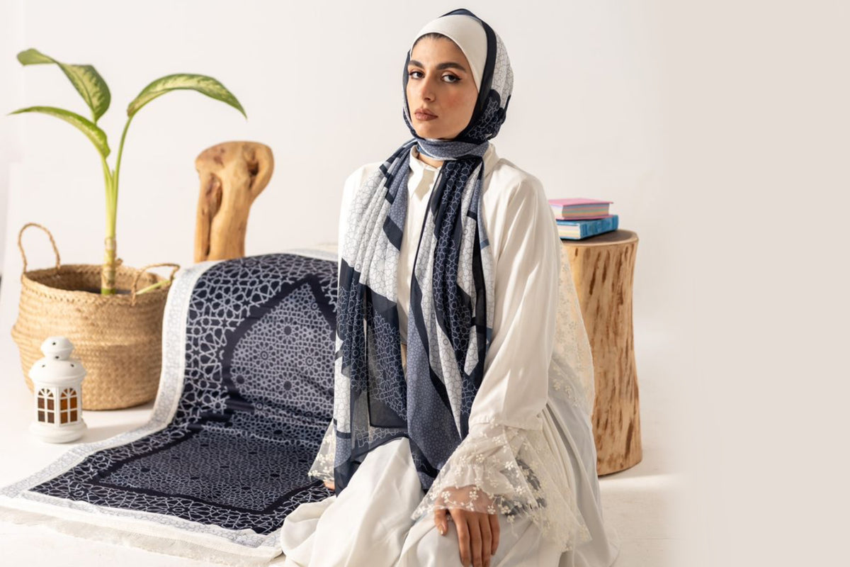 Mecca Scarf & Prayer mat set