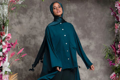 Dipped Tunic - Teal