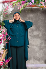 Dipped Tunic - Teal