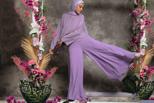 Bouncy Pants - Lilac